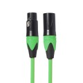 XRL Male to Female Microphone Mixer Audio Cable, Length: 5m (Green)