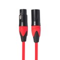 XRL Male to Female Microphone Mixer Audio Cable, Length: 5m (Red)