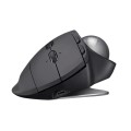 Logitech MX ERGO 440DPI Bluetooth + Unifying Dual-mode Wireless Trackball Optical Mouse(Black)