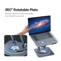 Baseus Ultra Stable Pro B10059900811-01 Three Foldable Rotating Lift Laptop Stand (Space Grey)