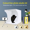 PULUZ 30cm Folding Ring Light Board Photo Lighting Studio Shooting Tent Box Kit Box with Shadowless