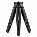 PULUZ Pocket Mini Metal Desktop Tripod Mount with 1/4 inch to 3/8 inch Thread Adapter Screw for DSLR