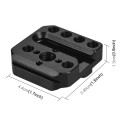 PULUZ Quick Release Plate External Mounting Holder for DJI RONIN / RONIN-S