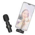PULUZ Wireless Lavalier Noise Reduction Reverb Microphone for Type-C / USB-C Device, Support Phone C