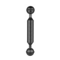 PULUZ 5 inch 13cm Length 20.8mm Diameter Dual Balls Carbon Fiber Floating Arm, Ball Diameter: 25mm(B