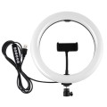 PULUZ 10.2 inch 26cm USB 10 Modes 8 Colors RGBW Dimmable LED Ring Vlogging Photography Video Lights