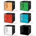 PULUZ 30cm Folding  High 97 CRI Ring Light Photo Lighting Studio Shooting Tent Box Kit with 6 Colors