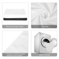 PULUZ 3m x 6m Photography Background Thickness Photo Studio Background Cloth Backdrop (White)