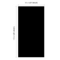 PULUZ Photography Background PVC Paper Kits for Studio Tent Box, Size: 156cm x 80cm (Black)