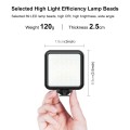PULUZ Pocket 2500-9000K+RGB Full Color Beauty Fill Light Handheld Camera Photography LED Light (Blac
