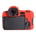 PULUZ Soft Silicone Protective Case for Canon EOS R(Red)