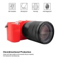 PULUZ Soft Silicone Protective Case for Sony A7C / ILCE-7C(Red)