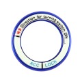 Fluorescent Aluminum Alloy Ignition Key Ring, Inside Diameter: 3.4cm(Blue)