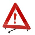 Foldable Reflective Triangle Safety Warning Board, Size: 39.5cm x 35cm(Red)
