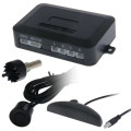 3-color LED / LCD / Display Car Parking Sensor System with Self-test Function & Four Sensors, Detect