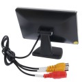 4.3 inch Car Rearview LCD Monitor with Stand, 2 Channels AV Input(Black)