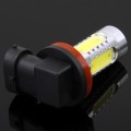 H11 7.5W White LED Fog Light for Vehicles, DC 12V-24V