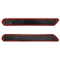 2 PCS Car Tail Pipes Exhaust Pipe Decorative Sticker(Black)