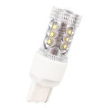T20/7440 Single Wire 80W 800LM 6500K White Light 16-3535-LEDs Car Foglight, Constant Current , DC12-