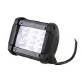 18W  6 LED White Light Floodlight Engineering Lamp / Waterproof IP67 SUVs Light, DC 10-30V(Black)