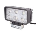 LML-1518 18W 1260-1350LM Epistar 6 LED White 30 Degree Spot Beam Car LED Light Waterproof IP67, DC 1