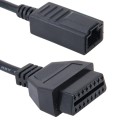 3 Pin to 16 Pin OBD Diagnostic Cable for Honda(Black)