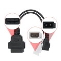 2 x 2 Pin to 16 Pin OBDII Diagnostic Cable for Audi