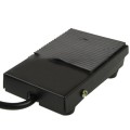 TFS-1 AC 250V 10A Anti-slip Plastic Case Foot Control Pedal Switch, Cable Length: 1m(Black)