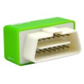 Super Mini EcoOBDII Plug and Drive Chip Tuning Box for Benzine, Lower Fuel and Lower Emission(Green)