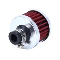 MZ 50mm Universal Mushroom Head Style Air Filter for Car(Red)