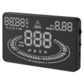 E300 5.5 inch Car OBDII / EUOBD HUD Vehicle-mounted Head Up Display Security System, Support Speed &
