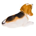 Universal Car Truck Lucky Beagle Dog Doll Shake Head Ornament Vehicle Decor Toy Piggy Bank, with Dou