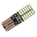 2 PCS T10 4.8W 720LM Ice Blue Light 24 SMD 4014 LED Error-Free Canbus Car Clearance Lights Lamp, DC