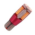 2 PCS T10 5W 285LM Pink Light 57 SMD 4014 LED Error-Free Canbus Car Clearance Lights Lamp, DC 12V