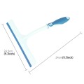 KANEED Car Window Plastic Nonslip Handle Glass Wiper / Window Cleaning Tool, Size: 24.5 x 24cm(Blue