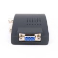 S-Video / BNC to VGA Signal Converter(Black)