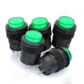 R16-503 16mm 4pin Self-Locking Push Button Switch with Indicator (5 Pcs in One Package, the Price is