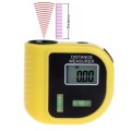 CP-3010 Ultrasonic Distance Measurer with Laser Pointer, Range: 0.5-18m(Yellow)