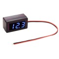 V42D 2 Wires Blue Light Display Mini Digital Voltage Panel Meter, Measure Voltage: DC DC 1.7-25V