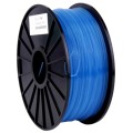 PLA 3.0 mm Transparent 3D Printer Filaments, about 115m(Blue)