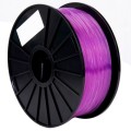 PLA 3.0 mm Transparent 3D Printer Filaments, about 115m(Purple)