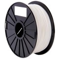 ABS 1.75 mm Color Series 3D Printer Filaments, about 395m(White)