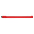 8GB Silicon Bracelets USB 2.0 Flash Disk(Red)