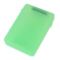 3.5 inch Hard Drive Disk HDD SATA IDE Plastic Storage Box Enclosure Case(Green)