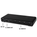 5 Ports Full HD 1080P HDMI Switch with Switch & Remote Controller, 1.3 Version (5 Ports HDMI Input,