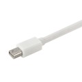 Mini DisplayPort Male to HDMI + VGA + DVI Female Adapter Converter Cable for Mac Book Pro Air, Cable