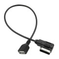 Multimedia Digital Audio AMI to USB Adapter Cable for Audi(Black)