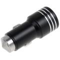 KX-C001 2 USB Ports 5V 4.2A Car Charger with Safety Hammer Function, For iPhone, iPad, Galaxy,  Huaw