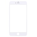 Front Screen Outer Glass Lens with Front LCD Screen Bezel Frame for iPhone 6s Plus(White)