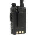 BAOFENG UV-5R Professional Dual Band Transceiver FM Two Way Radio Walkie Talkie Transmitter(Black)